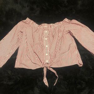 DO+BE Off the Shoulder top